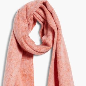 Free People Winter Chill Blanket Scarf, Alternate, color, Pink Free